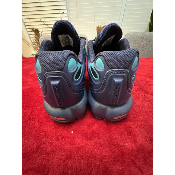 Men Nike Air Max Plus Drift Running Shoes Size 9 Navy Blue Orange FD4290 400 - Picture 8 of 16